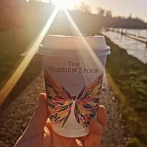 The Wooden Spoon, Waterford restaurants one-time coffee cup