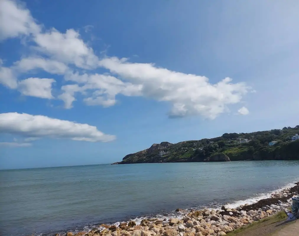 A snap showing a part of Claremont Beach in Dublin.