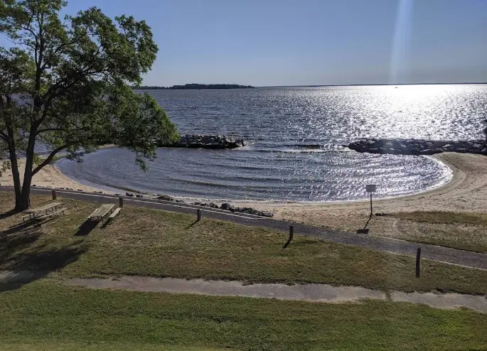 Mayo Beach Park in a Bright Sunny Day