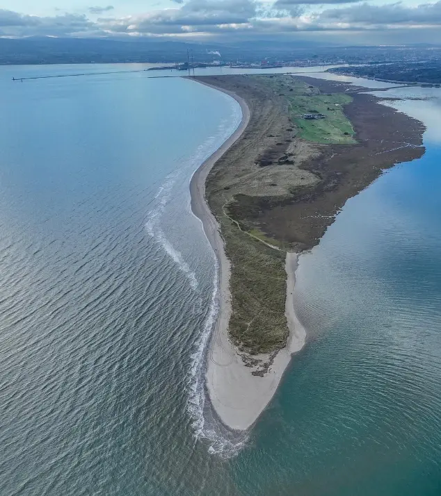 An Image showing North Bull Island.