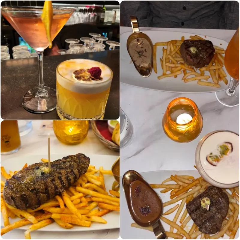 Boeuf and Frites in Temple Bar is best for cheap eats
