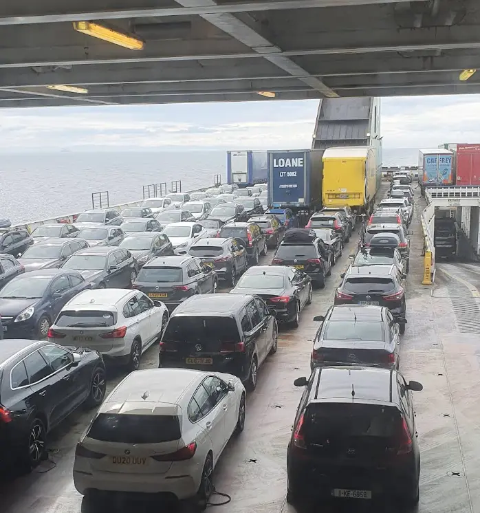 Parking Area of Dublin Airport Terminal 1