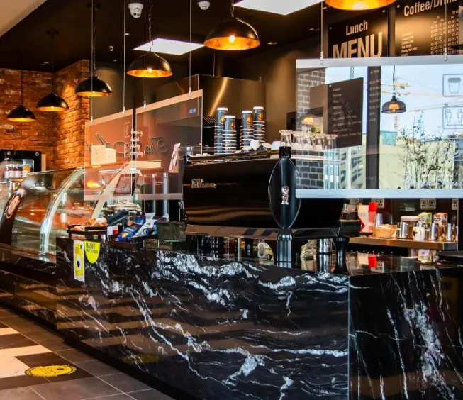 Best well equipped coffee shop in Dublin