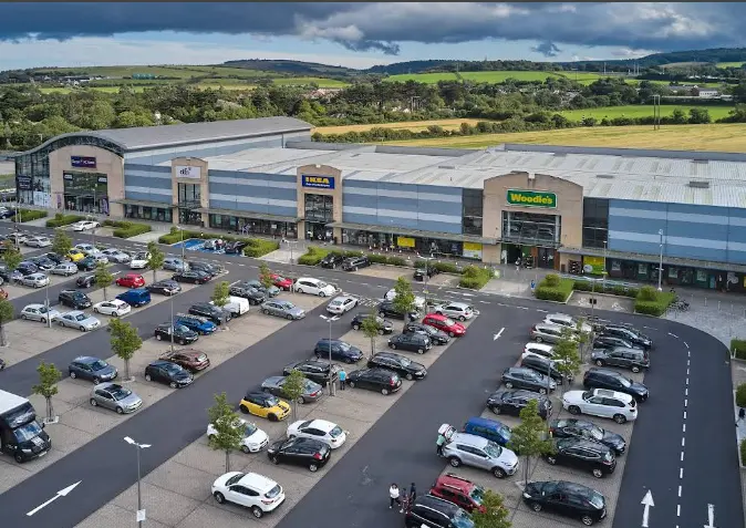 Carrickmines Co. Dublin Retail Park.