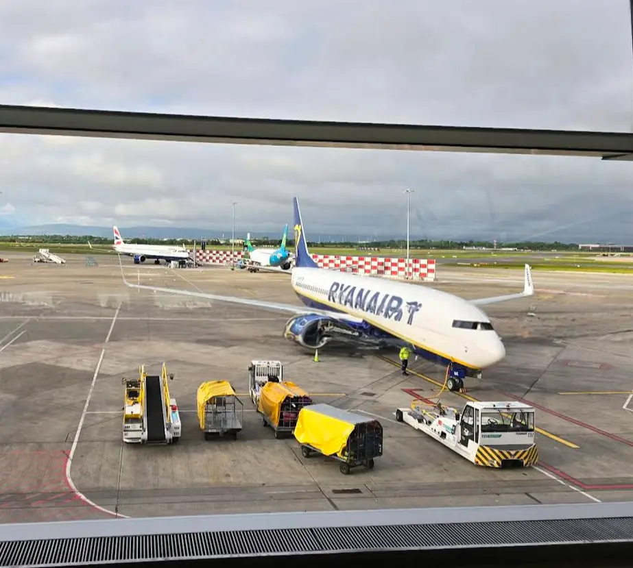 Dublin Airport Terminal 1, Ryanair Aircraft