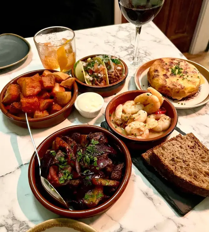 Wide variety of tapas and snacks at one of the best tapas in Dublin