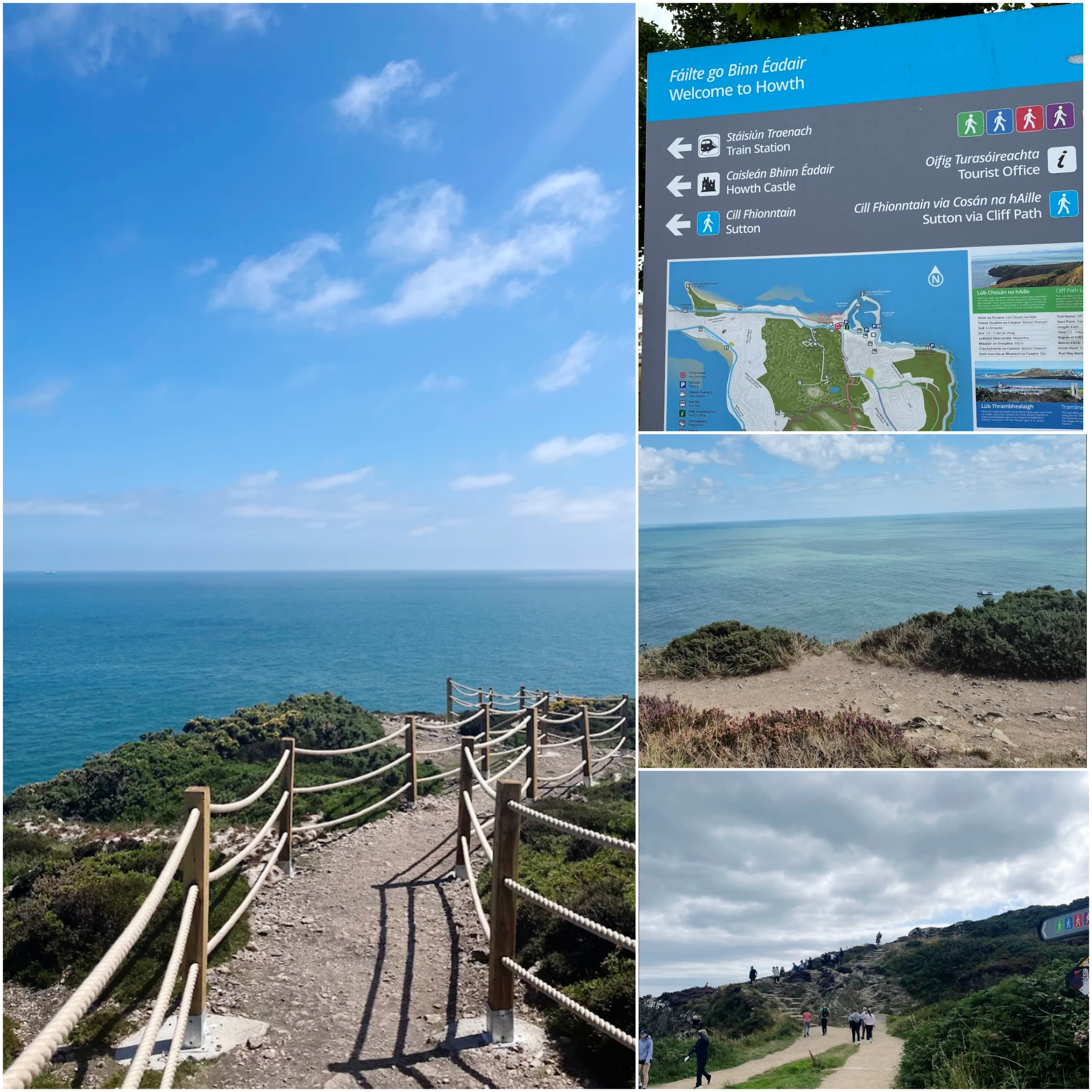 Howth Cliff costal offer best walk in Dublin