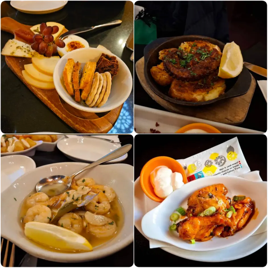 best Spanish Gambas al ajillo and patata bravas in Las Tapas De Lola in Dublin