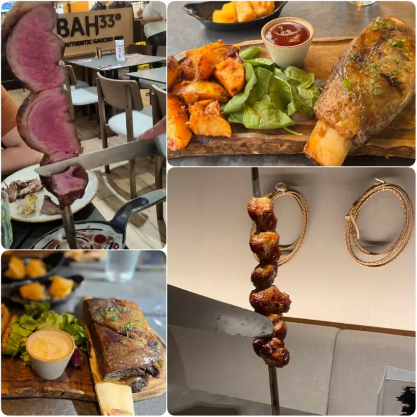 BAH33º The Authentic Gaucho BBQ restaurant for best Brazilian cuisine