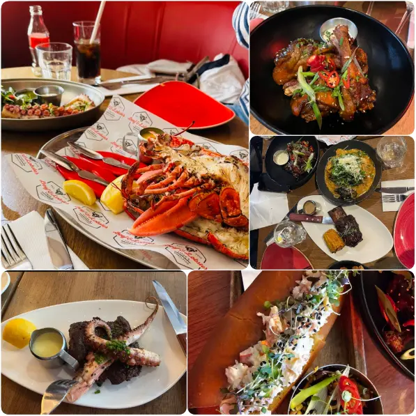 Beef & Lobster in Dublin for brunch and drinks