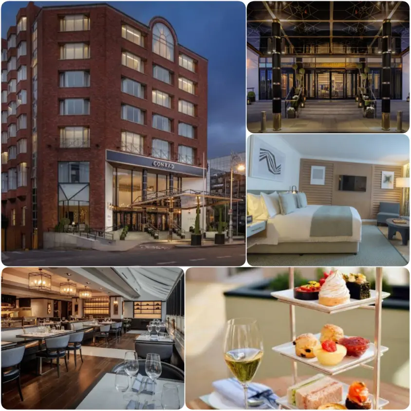 Conrad Dublin for is for elegant and luxury stay with high budget