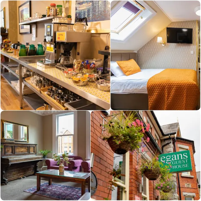 Egans House for best bed and breakfast in Dublin
