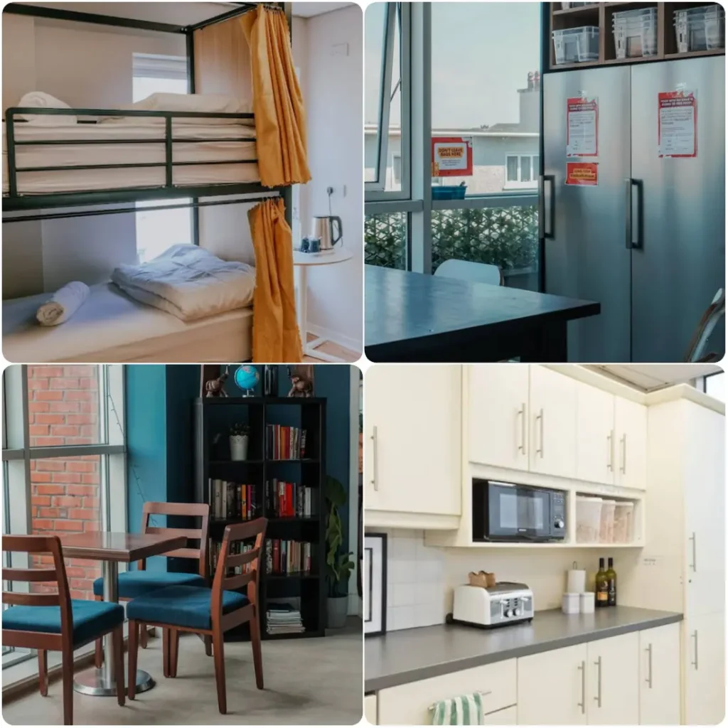 Garden Lane Backpackers for comfortable kitchen, dining and bed