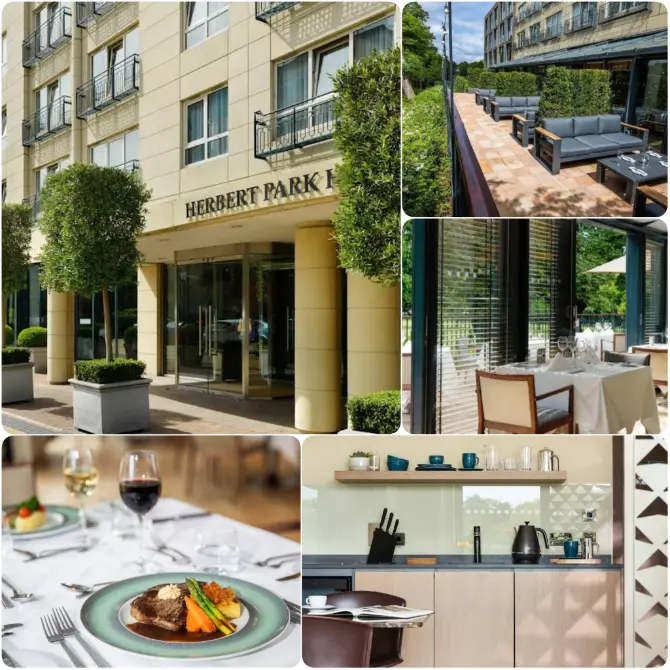 Herbert Park Hotel & Park Residence near RDS Dublin for quiet vibes