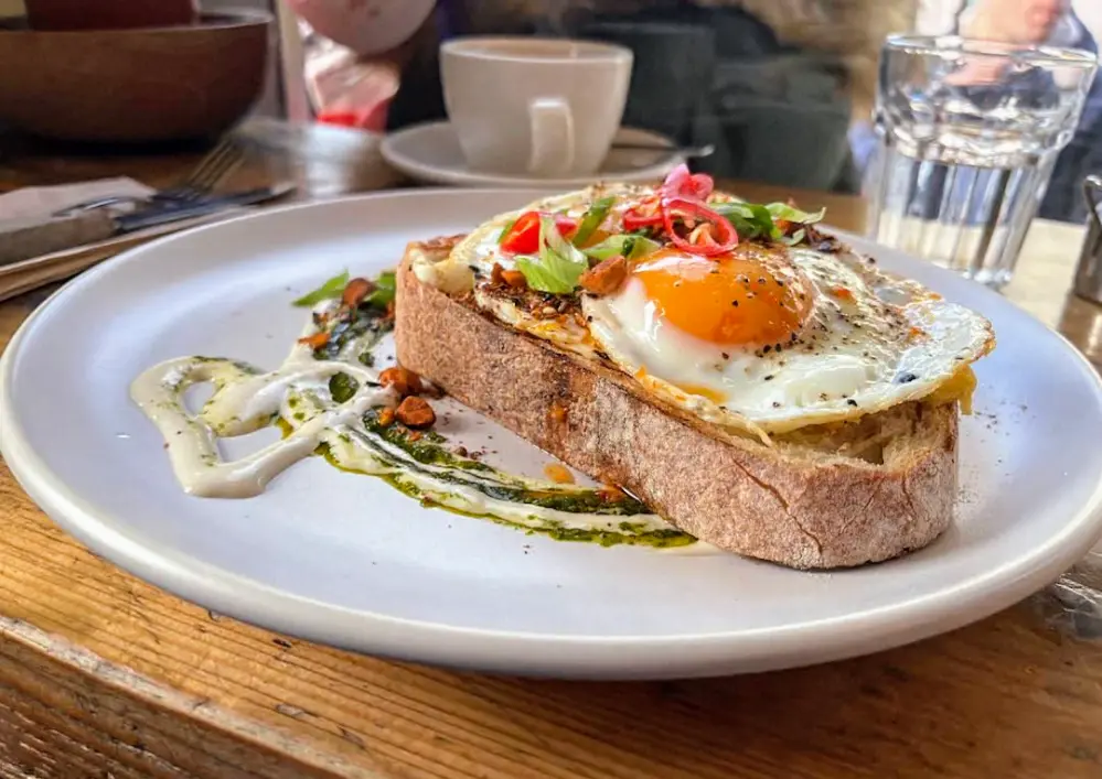 best bread and perfect poached egg for breakfast in south Dublin
