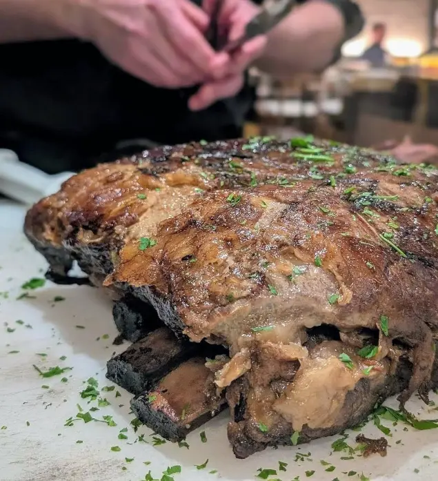 Steak of one of the best Brazilian restaurant in Dublin