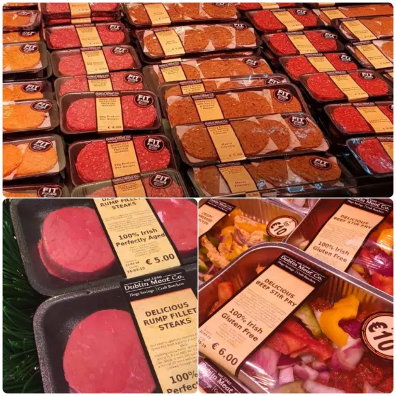 Drogheda branch's food and meat
