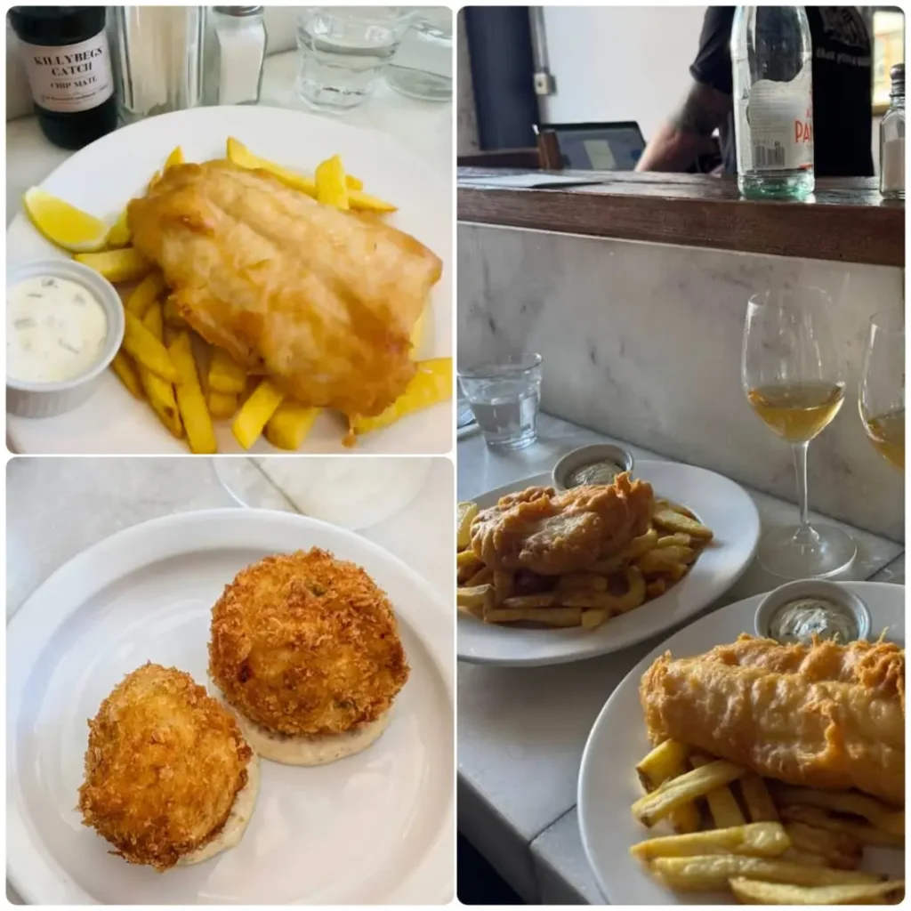 Fish and Chips of Fish Shop Smithfield