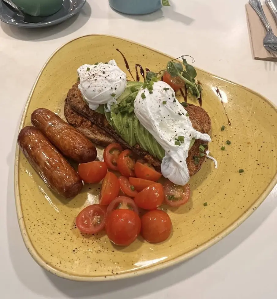 breakfast of The Foxy Bean Café