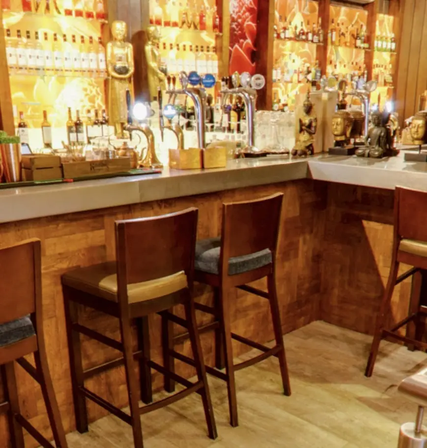 Crytal Bar, My-Thai Restaurant Hotel Dublin