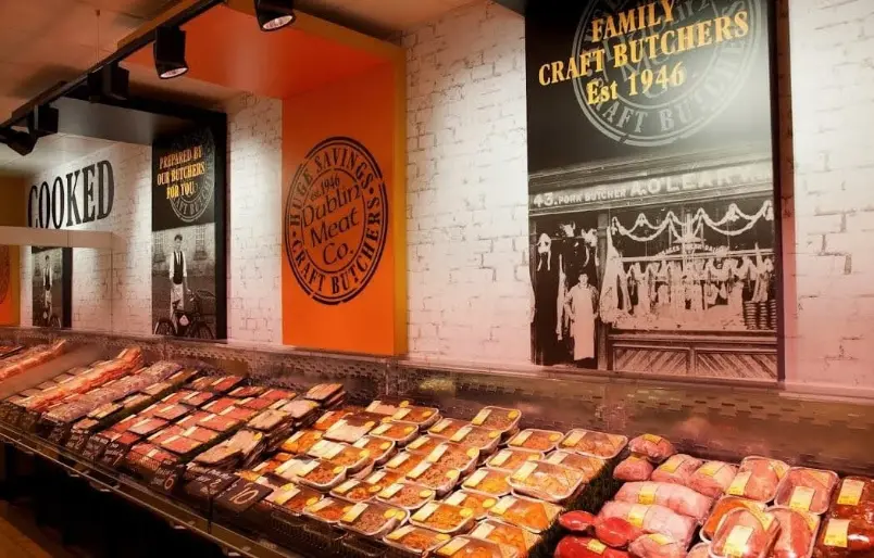 Frozen meat of Dublin Meat Company