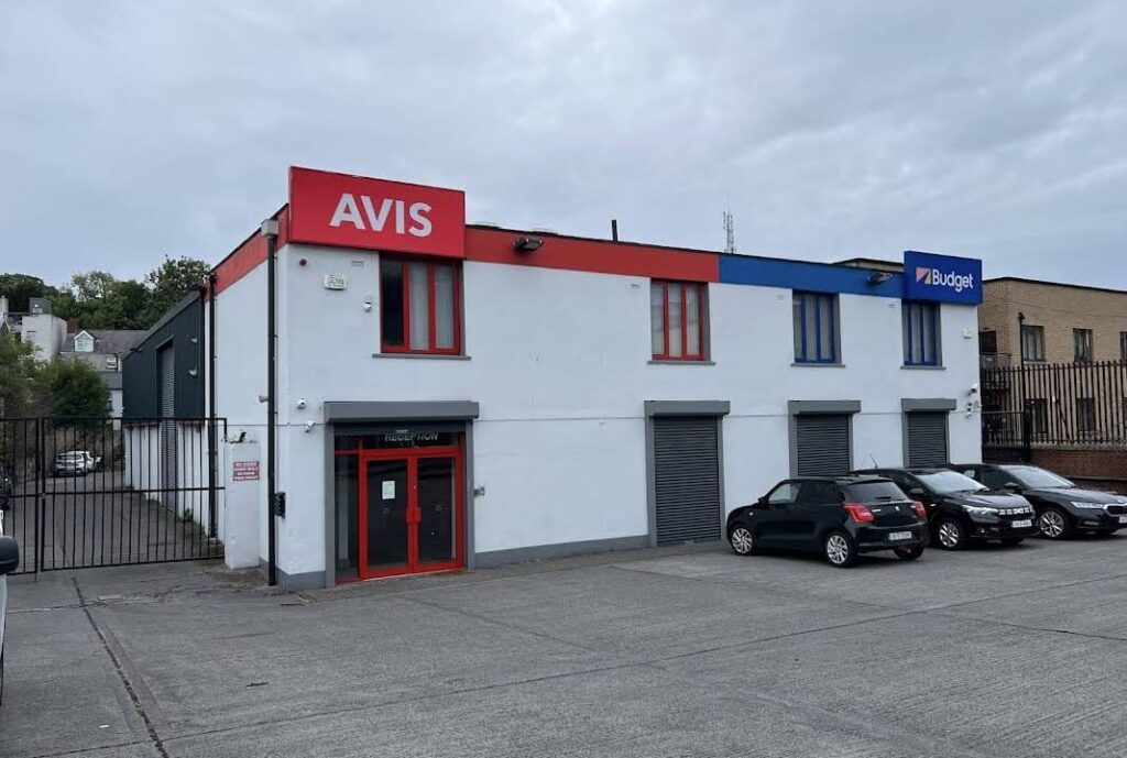 Avis Car Hire in the Dublin City Centre