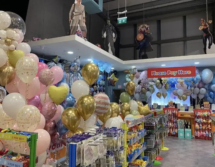 Inside picture of Party HQ Ireland shop