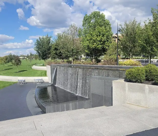 Riverside Crossing Park Ice Rink