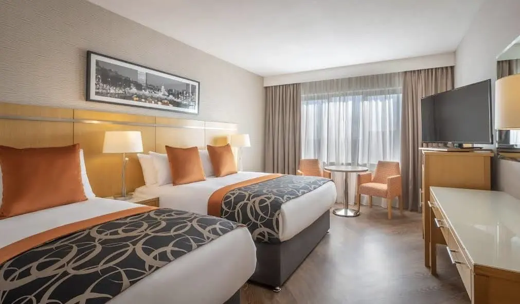 Well organized Bedroom