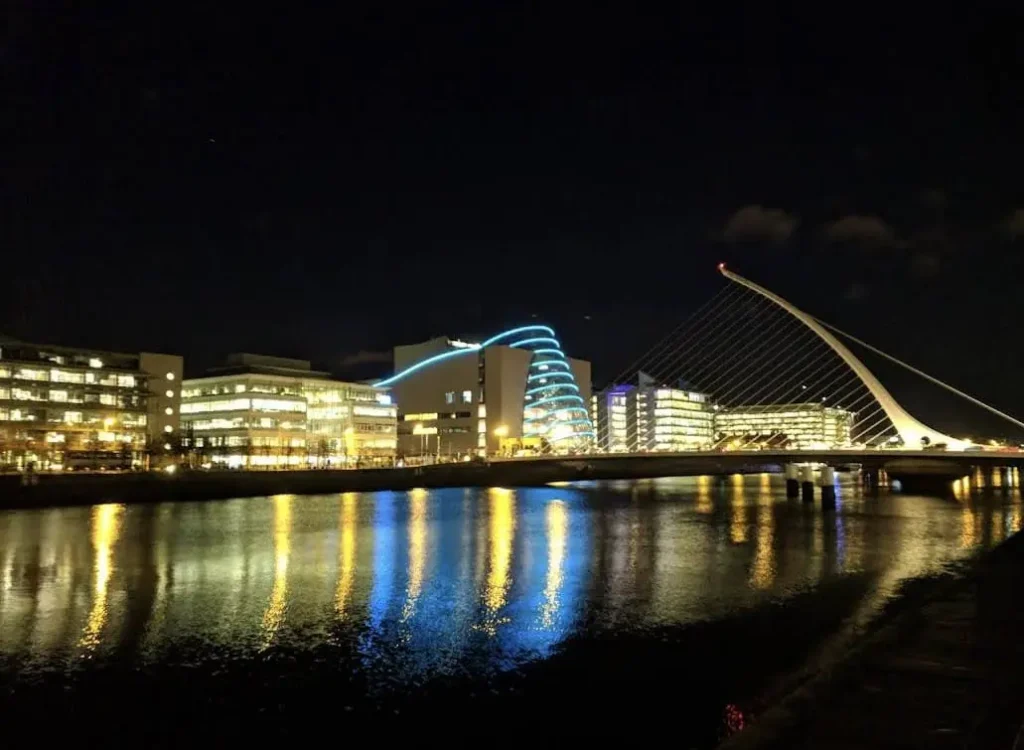 The Samuel Beckett Bridge