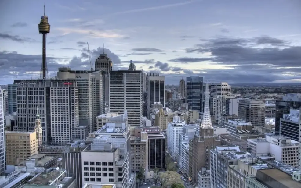 Sydney, Australia from Dublin